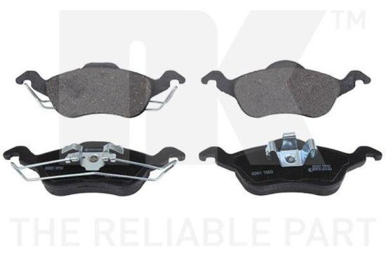 NK Bremsbelagsatz, Scheibenbremse 222551 + Bremsscheibe 202549 Bild NK Bremsbelagsatz, Scheibenbremse 222551 + Bremsscheibe 202549