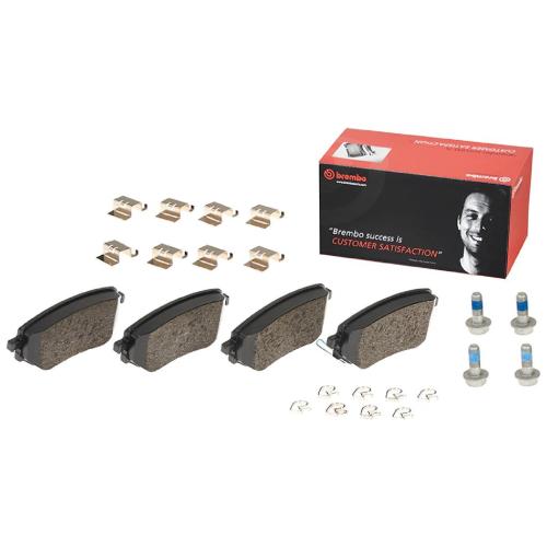 BREMBO Bremsbelagsatz, Scheibenbremse P 50 153 + Bremsscheibe 09.D942.11 Bild BREMBO Bremsbelagsatz, Scheibenbremse P 50 153 + Bremsscheibe 09.D942.11