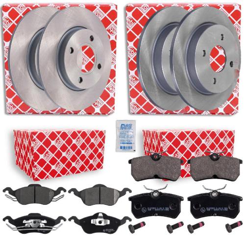 FEBI BILSTEIN Bremsbelagsatz, Scheibenbremse 16279 + Bremsscheibe 12578 + Bremsbelagsatz, Scheibenbremse 16167 + Bremsscheibe 05652 Bild FEBI BILSTEIN Bremsbelagsatz, Scheibenbremse 16279 + Bremsscheibe 12578 + Bremsbelagsatz, Scheibenbremse 16167 + Bremsscheibe 05652