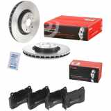 BREMBO Bremsbelagsatz, Scheibenbremse P 54 039 + Bremsscheibe 09.7812.21