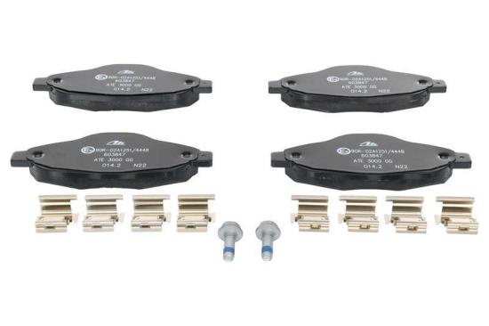 ATE Bremsbelagsatz, Scheibenbremse 13.0460-3847.2 + Bremsscheibe 24.0126-0120.1 Bild ATE Bremsbelagsatz, Scheibenbremse 13.0460-3847.2 + Bremsscheibe 24.0126-0120.1