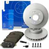 ATE Bremsbelagsatz, Scheibenbremse 13.0460-2792.2 + Bremsscheibe 24.0128-0330.1 + Warnkontakt, Bremsbelagverschleiß 24.8190-0067.2