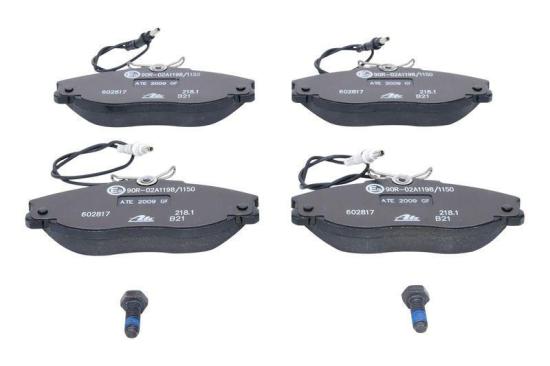 ATE Bremsscheibe 24.0126-0106.1 + Bremsbelagsatz, Scheibenbremse 13.0460-2817.2 Bild ATE Bremsscheibe 24.0126-0106.1 + Bremsbelagsatz, Scheibenbremse 13.0460-2817.2