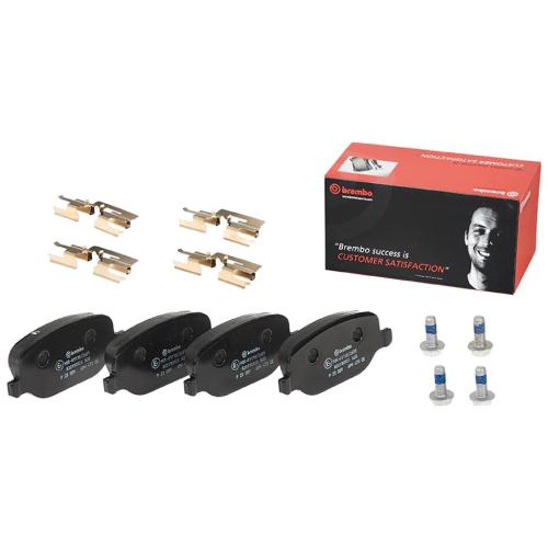 BREMBO Bremsscheibe 09.6769.21 + Bremsbelagsatz, Scheibenbremse P 23 089 Bild BREMBO Bremsscheibe 09.6769.21 + Bremsbelagsatz, Scheibenbremse P 23 089