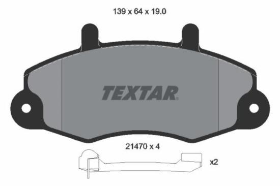 TEXTAR Bremsscheibe 92088200 + Bremsbelagsatz, Scheibenbremse 2147002 Bild TEXTAR Bremsscheibe 92088200 + Bremsbelagsatz, Scheibenbremse 2147002