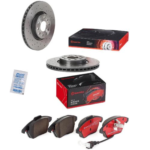 BREMBO Bremsscheibe 09.9772.1X + Bremsbelagsatz, Scheibenbremse P 85 146X Bild BREMBO Bremsscheibe 09.9772.1X + Bremsbelagsatz, Scheibenbremse P 85 146X