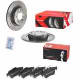 BREMBO Bremsbelagsatz, Scheibenbremse P 59 042 + Bremsscheibe 08.9511.1X
