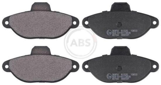 A.B.S. Bremsbelagsatz, Scheibenbremse 36854 + Bremsscheibe 15857 Bild A.B.S. Bremsbelagsatz, Scheibenbremse 36854 + Bremsscheibe 15857