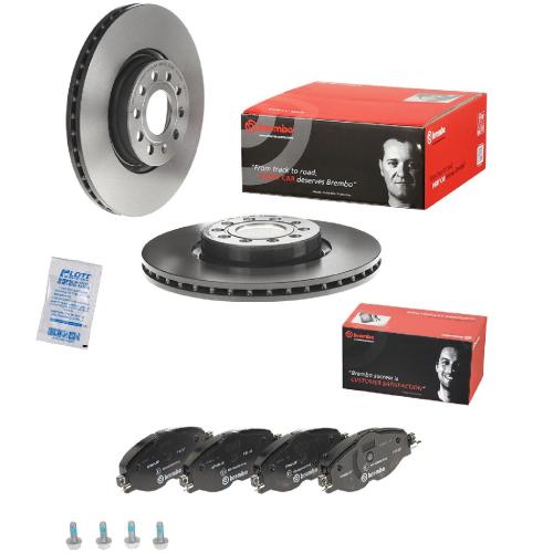 BREMBO Bremsbelagsatz, Scheibenbremse P 85 147 + Bremsscheibe 09.9772.11 Bild BREMBO Bremsbelagsatz, Scheibenbremse P 85 147 + Bremsscheibe 09.9772.11