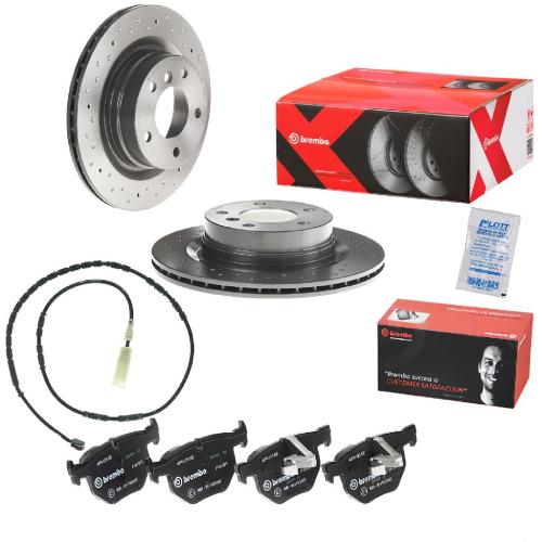 BREMBO Bremsbelagsatz, Scheibenbremse P 06 039 + Warnkontakt, Bremsbelagverschleiß A 00 437 + Bremsscheibe 09.9793.1X Bild BREMBO Bremsbelagsatz, Scheibenbremse P 06 039 + Warnkontakt, Bremsbelagverschleiß A 00 437 + Bremsscheibe 09.9793.1X