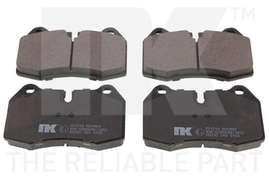 NK Warnkontakt, Bremsbelagverschleiß 280068 + Bremsscheibe 201534 + Bremsbelagsatz, Scheibenbremse 221514 Bild NK Warnkontakt, Bremsbelagverschleiß 280068 + Bremsscheibe 201534 + Bremsbelagsatz, Scheibenbremse 221514