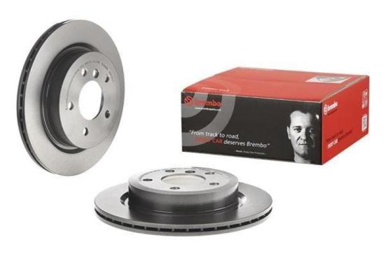BREMBO Bremsscheibe 09.R121.11 + Bremsbelagsatz, Scheibenbremse P 06 062 + Warnkontakt, Bremsbelagverschleiß A 00 440 Bild BREMBO Bremsscheibe 09.R121.11 + Bremsbelagsatz, Scheibenbremse P 06 062 + Warnkontakt, Bremsbelagverschleiß A 00 440