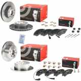 BREMBO Bremsbelagsatz, Scheibenbremse P 23 143 + Bremsbelagsatz, Scheibenbremse P 61 125 + Bremsscheibe 08.8094.50 + Bremsscheibe 09.8931.21