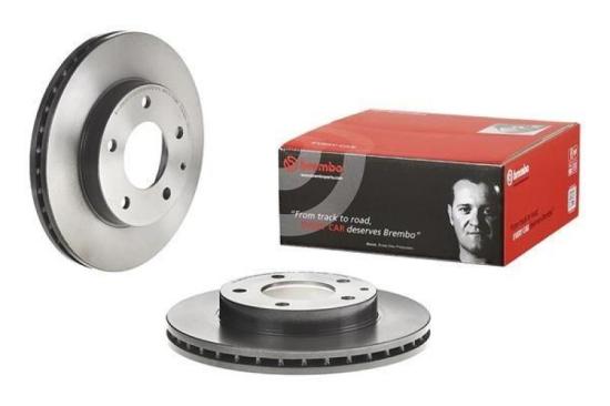BREMBO Bremsscheibe 09.5584.11 + Bremsbelagsatz, Scheibenbremse P 49 023 Bild BREMBO Bremsscheibe 09.5584.11 + Bremsbelagsatz, Scheibenbremse P 49 023