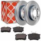 FEBI BILSTEIN Bremsscheibe 21966 + Bremsbelagsatz, Scheibenbremse 16488