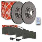 FEBI BILSTEIN Bremsscheibe 44051 + Bremsbelagsatz, Scheibenbremse 16528