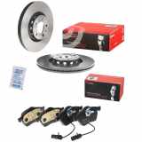 BREMBO Bremsbelagsatz, Scheibenbremse P 85 037 + Bremsscheibe 09.8690.11