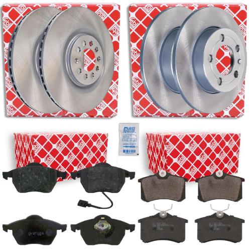 FEBI BILSTEIN Bremsscheibe 19096 + Bremsbelagsatz, Scheibenbremse 16334 + Bremsbelagsatz, Scheibenbremse 16488 + Bremsscheibe 26170 Bild FEBI BILSTEIN Bremsscheibe 19096 + Bremsbelagsatz, Scheibenbremse 16334 + Bremsbelagsatz, Scheibenbremse 16488 + Bremsscheibe 26170