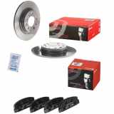 BREMBO Bremsbelagsatz, Scheibenbremse P 49 036 + Bremsscheibe 08.A112.11