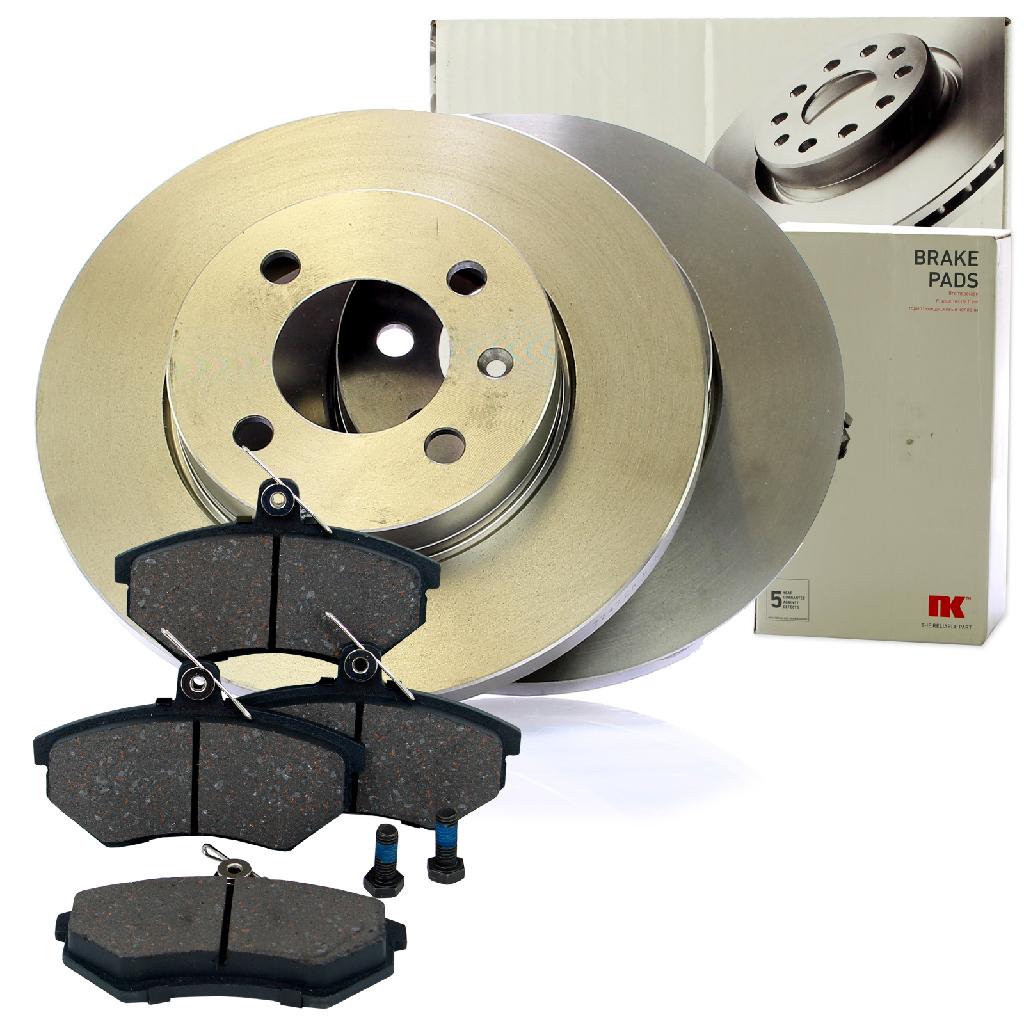 NK Bremsscheibe 204728 + Bremsbelagsatz, Scheibenbremse 224725