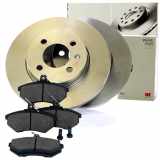 NK Bremsscheibe 204728 + Bremsbelagsatz, Scheibenbremse 224725