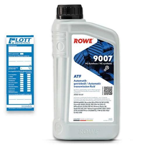 ROWE Getriebeöl 25098-0050-99 + Getriebeöl 25098-0010-99 Bild ROWE Getriebeöl 25098-0050-99 + Getriebeöl 25098-0010-99