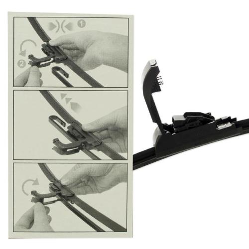 Bosch Scheibenwischer Set + Dr.Wack Reiniger Bild Bosch Scheibenwischer Set + Dr.Wack Reiniger