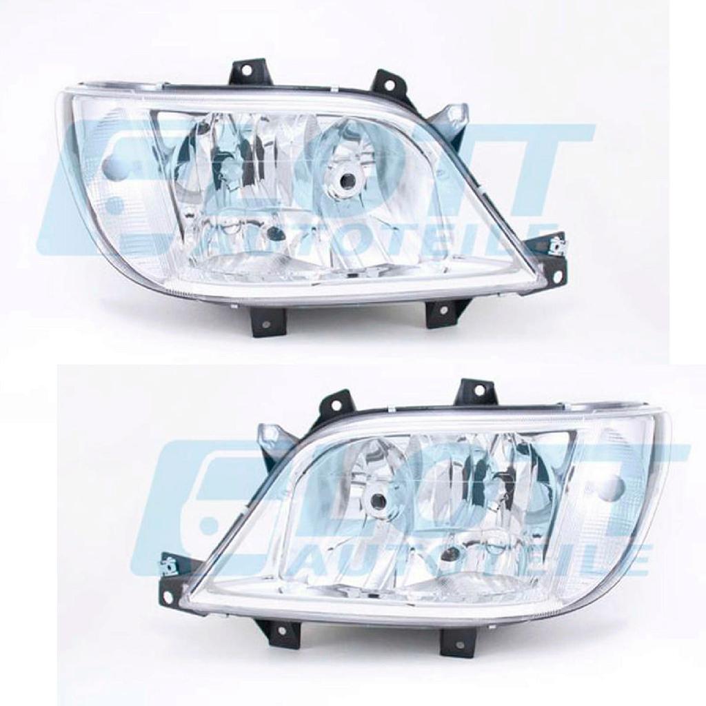 JOHNS Hauptscheinwerfer 50 63 09-6 + Hauptscheinwerfer 50 63 10-6