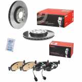BREMBO Bremsbelagsatz, Scheibenbremse P 23 138 + Bremsscheibe 09.5843.31