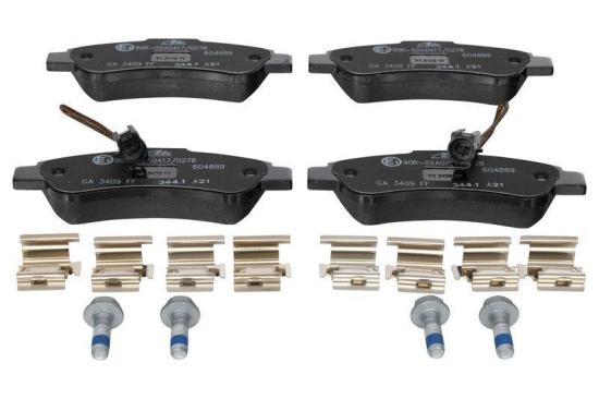 ATE Bremsscheibe 24.0116-0124.1 + Bremsbelagsatz, Scheibenbremse 13.0460-4889.2 Bild ATE Bremsscheibe 24.0116-0124.1 + Bremsbelagsatz, Scheibenbremse 13.0460-4889.2