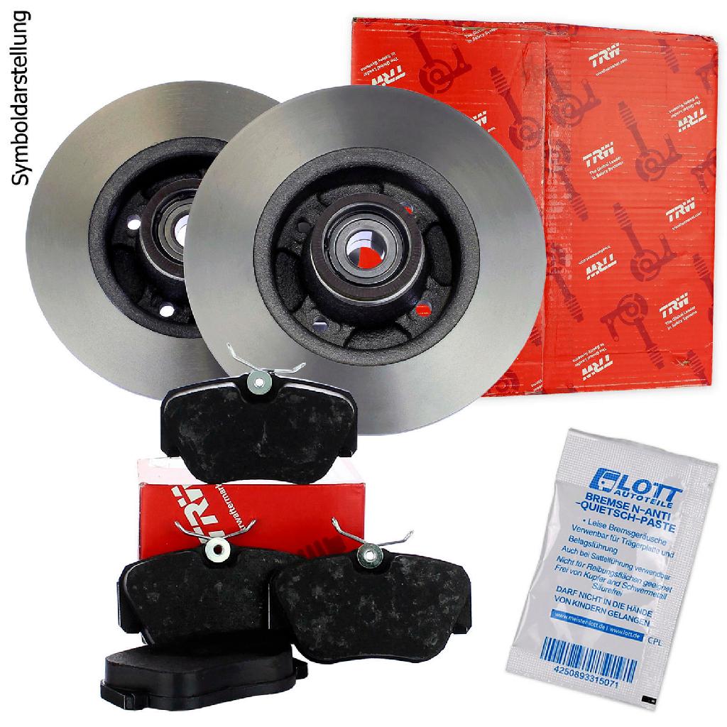 TRW Bremsbelagsatz, Scheibenbremse GDB1469 + Bremsscheibe DF4227BS