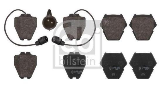 FEBI BILSTEIN Bremsscheibe 22964 + Bremsbelagsatz, Scheibenbremse 16488 + Bremsscheibe 23306 + Bremsbelagsatz, Scheibenbremse 16763 Bild FEBI BILSTEIN Bremsscheibe 22964 + Bremsbelagsatz, Scheibenbremse 16488 + Bremsscheibe 23306 + Bremsbelagsatz, Scheibenbremse 16763