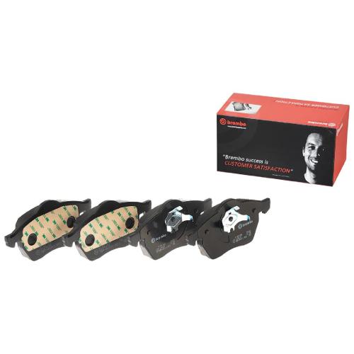 BREMBO Bremsbelagsatz, Scheibenbremse P 85 020 + Bremsbelagsatz, Scheibenbremse P 85 036 + Bremsscheibe 08.5743.11 + Bremsscheibe 09.7195.10 Bild BREMBO Bremsbelagsatz, Scheibenbremse P 85 020 + Bremsbelagsatz, Scheibenbremse P 85 036 + Bremsscheibe 08.5743.11 + Bremsscheibe 09.7195.10