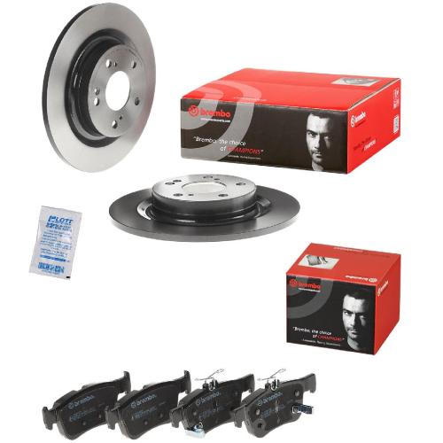 BREMBO Bremsbelagsatz, Scheibenbremse P 28 089 + Bremsscheibe 08.D713.11 Bild BREMBO Bremsbelagsatz, Scheibenbremse P 28 089 + Bremsscheibe 08.D713.11
