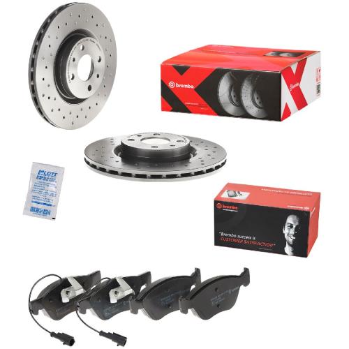 BREMBO Bremsscheibe 09.4939.1X + Bremsbelagsatz, Scheibenbremse P 23 077 Bild BREMBO Bremsscheibe 09.4939.1X + Bremsbelagsatz, Scheibenbremse P 23 077