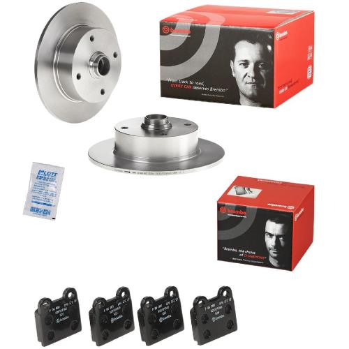BREMBO Bremsbelagsatz, Scheibenbremse P 06 001 + Bremsscheibe 08.2691.10 Bild BREMBO Bremsbelagsatz, Scheibenbremse P 06 001 + Bremsscheibe 08.2691.10