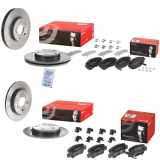 BREMBO Bremsbelagsatz, Scheibenbremse P 83 150 + Bremsscheibe 08.A912.11 + Bremsbelagsatz, Scheibenbremse P 83 080 + Bremsscheibe 09.C648.11