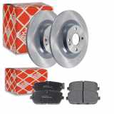 FEBI BILSTEIN Bremsbelagsatz, Scheibenbremse 116386 + Bremsscheibe 170727