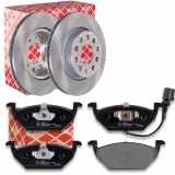 FEBI BILSTEIN Bremsbelagsatz, Scheibenbremse 16446 + Bremsscheibe 22904