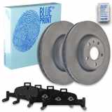 BLUE PRINT Bremsscheibe ADV1843106 + Bremsbelagsatz, Scheibenbremse ADV184221