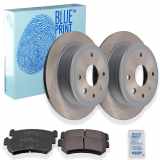 BLUE PRINT Bremsbelagsatz, Scheibenbremse ADG04280 + Bremsscheibe ADG04362