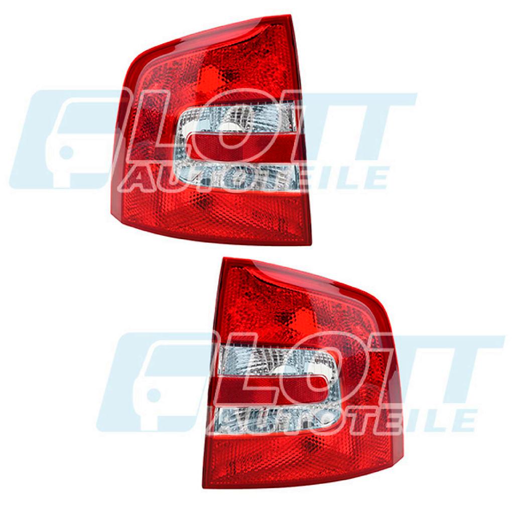 JOHNS Heckleuchte 71 21 87-3 + Heckleuchte 71 21 88-3