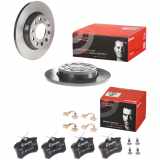 BREMBO Bremsbelagsatz, Scheibenbremse P 85 020 + Bremsscheibe 08.9918.21