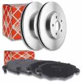 FEBI BILSTEIN Bremsbelagsatz, Scheibenbremse 16402 + Bremsscheibe 18626