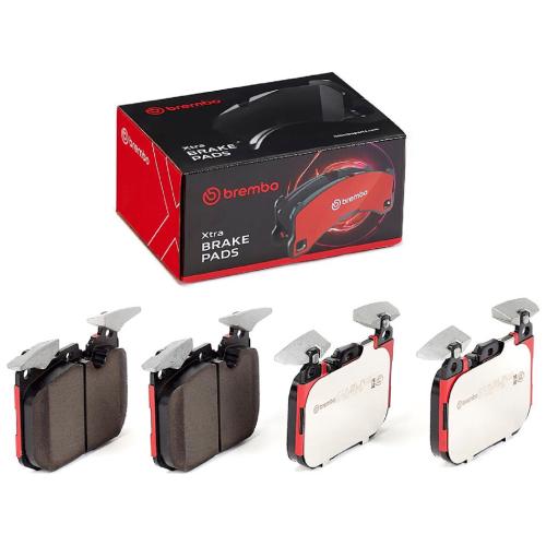 BREMBO Bremsscheibe 09.9750.2X + Warnkontakt, Bremsbelagverschleiß A 00 473 + Bremsbelagsatz, Scheibenbremse P 06 088X Bild BREMBO Bremsscheibe 09.9750.2X + Warnkontakt, Bremsbelagverschleiß A 00 473 + Bremsbelagsatz, Scheibenbremse P 06 088X