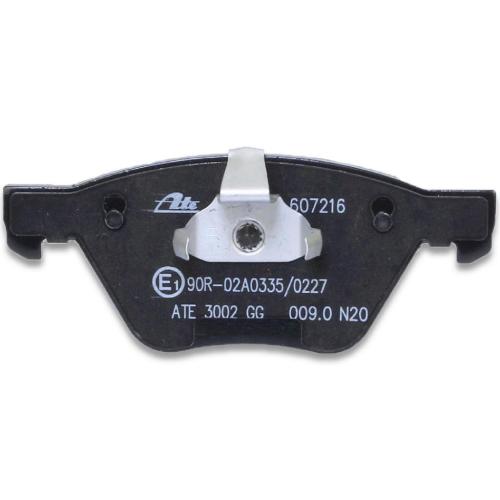 ATE Bremsbelagsatz, Scheibenbremse 13.0460-7216.2 + Warnkontakt, Bremsbelagverschleiß 24.8190-0264.2 + Bremsscheibe 24.0124-0197.1 Bild ATE Bremsbelagsatz, Scheibenbremse 13.0460-7216.2 + Warnkontakt, Bremsbelagverschleiß 24.8190-0264.2 + Bremsscheibe 24.0124-0197.1