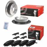 BREMBO Bremsbelagsatz, Scheibenbremse P 78 020 + Bremsscheibe 08.C252.11