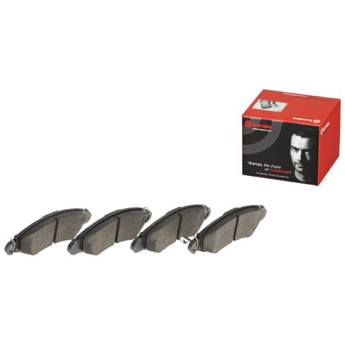 BREMBO Bremsscheibe 09.5857.14 + Bremsbelagsatz, Scheibenbremse P 78 012 Bild BREMBO Bremsscheibe 09.5857.14 + Bremsbelagsatz, Scheibenbremse P 78 012