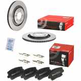 BREMBO Bremsscheibe 09.D085.11 + Bremsbelagsatz, Scheibenbremse P 30 112