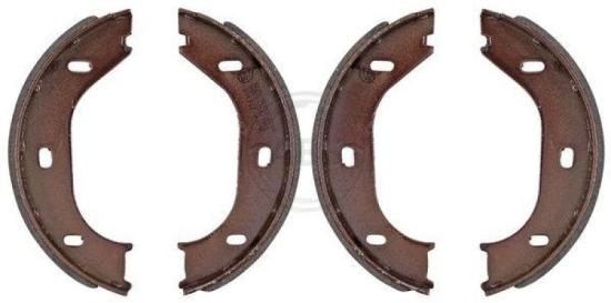 A.B.S. Bremsbackensatz, Feststellbremse 8020 + Bremsscheibe 15726 + Zubehörsatz, Feststellbremsbacken 0620Q + Bremsbelagsatz, Scheibenbremse 36489 Bild A.B.S. Bremsbackensatz, Feststellbremse 8020 + Bremsscheibe 15726 + Zubehörsatz, Feststellbremsbacken 0620Q + Bremsbelagsatz, Scheibenbremse 36489